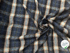 LAINAGE BOUCLETTE CARREAUX BLEU - My Little Coupon