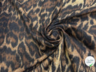 LAINAGE BOUCLETTE LÉOPARD BEIGE MARRON NOIR 100% LAINE - My Little Coupon