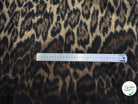 LAINAGE BOUCLETTE LÉOPARD BEIGE MARRON NOIR 100% LAINE - My Little Coupon