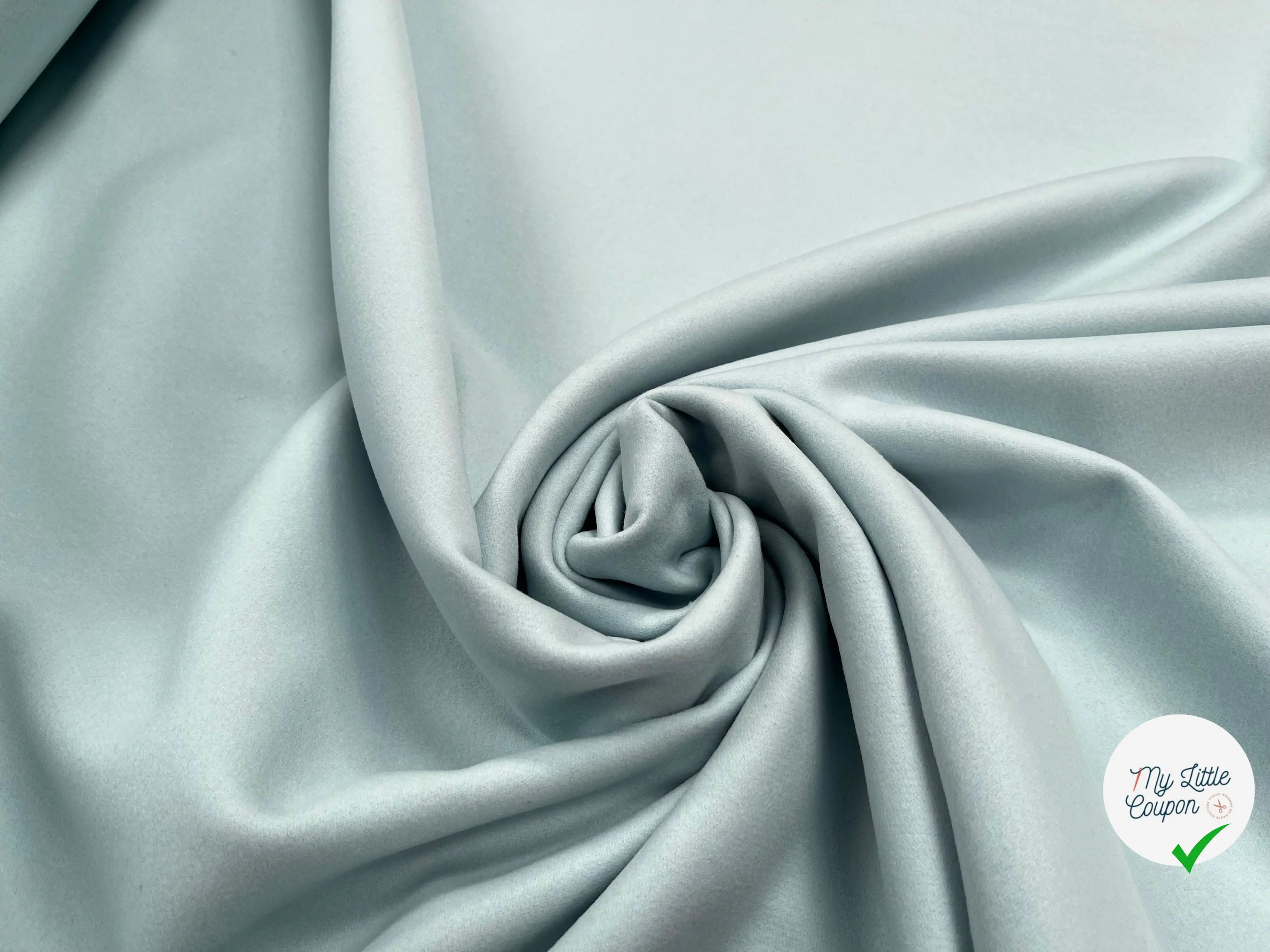 LAINAGE CABAN BLEU CLAIR 75% LAINE VIERGE - My Little Coupon