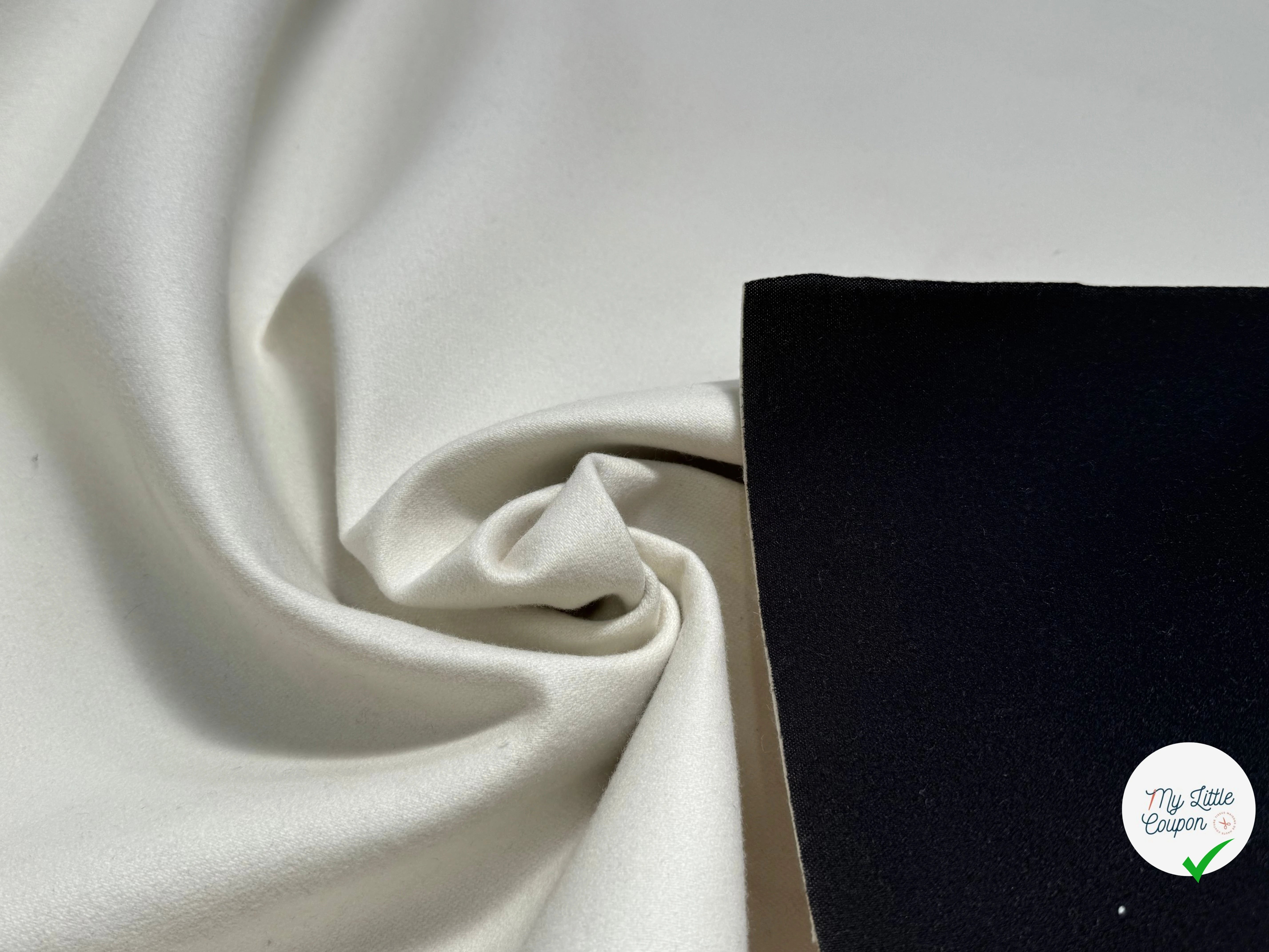 LAINAGE CABAN CONTRECOLLÉ BLANC HERITAGE & NOIR ULTRA BEAU - My Little Coupon
