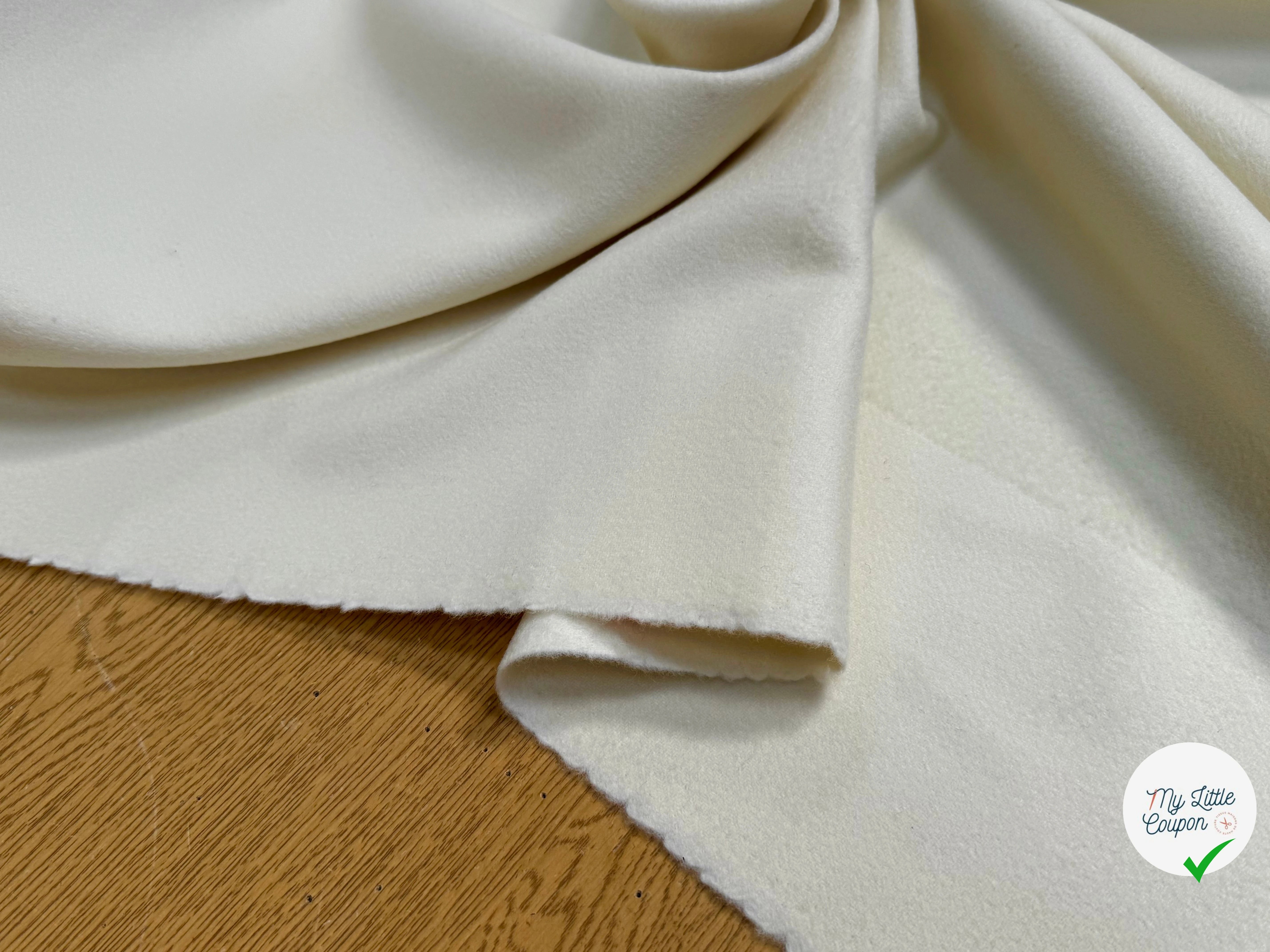 LAINAGE CABAN DOUX ULTRA BEAU BLANC CASSÉ - My Little Coupon
