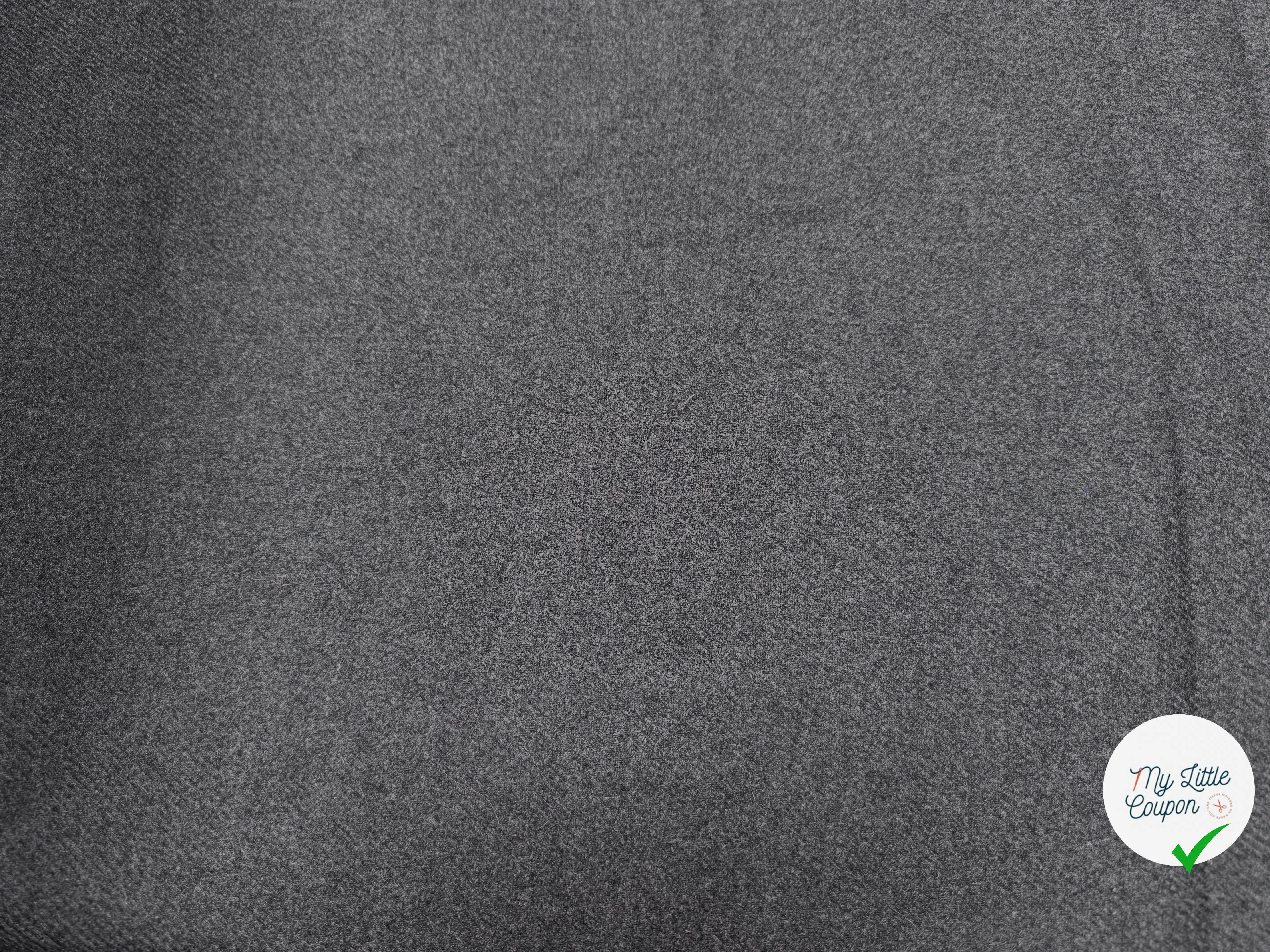 LAINAGE CABAN GRIS STRIÉ 87% LAINE - My Little Coupon