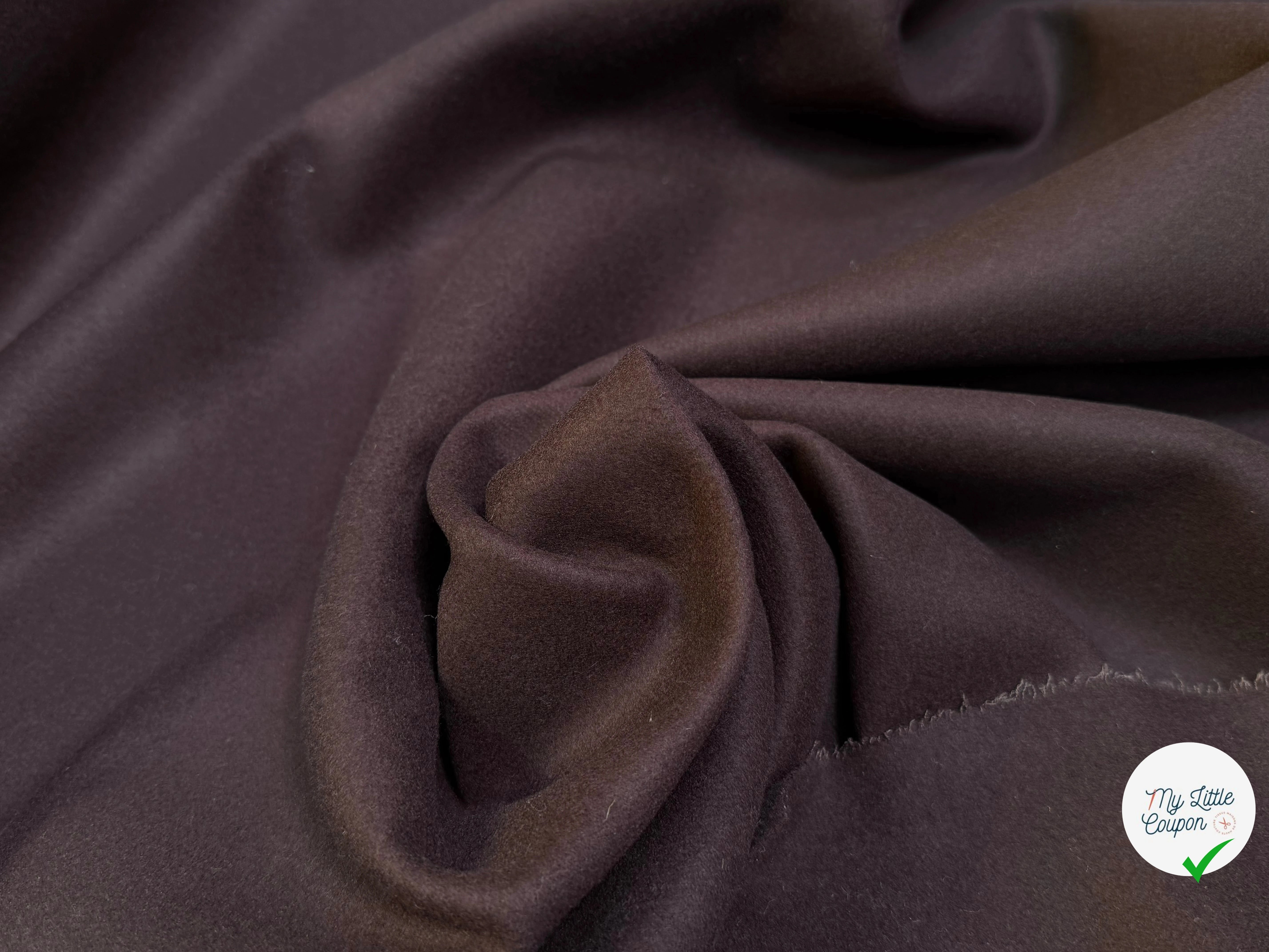 LAINAGE CABAN MARRON FONCÉ SUBLIME - My Little Coupon