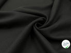 LAINAGE CABAN NOIR STRIÉ - My Little Coupon - tissu - coudre