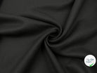 LAINAGE CABAN NOIR STRIÉ - My Little Coupon - tissu - coudre