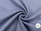 LAINAGE CABAN STRIÉ BLEU - My Little Coupon - tissu - coudre