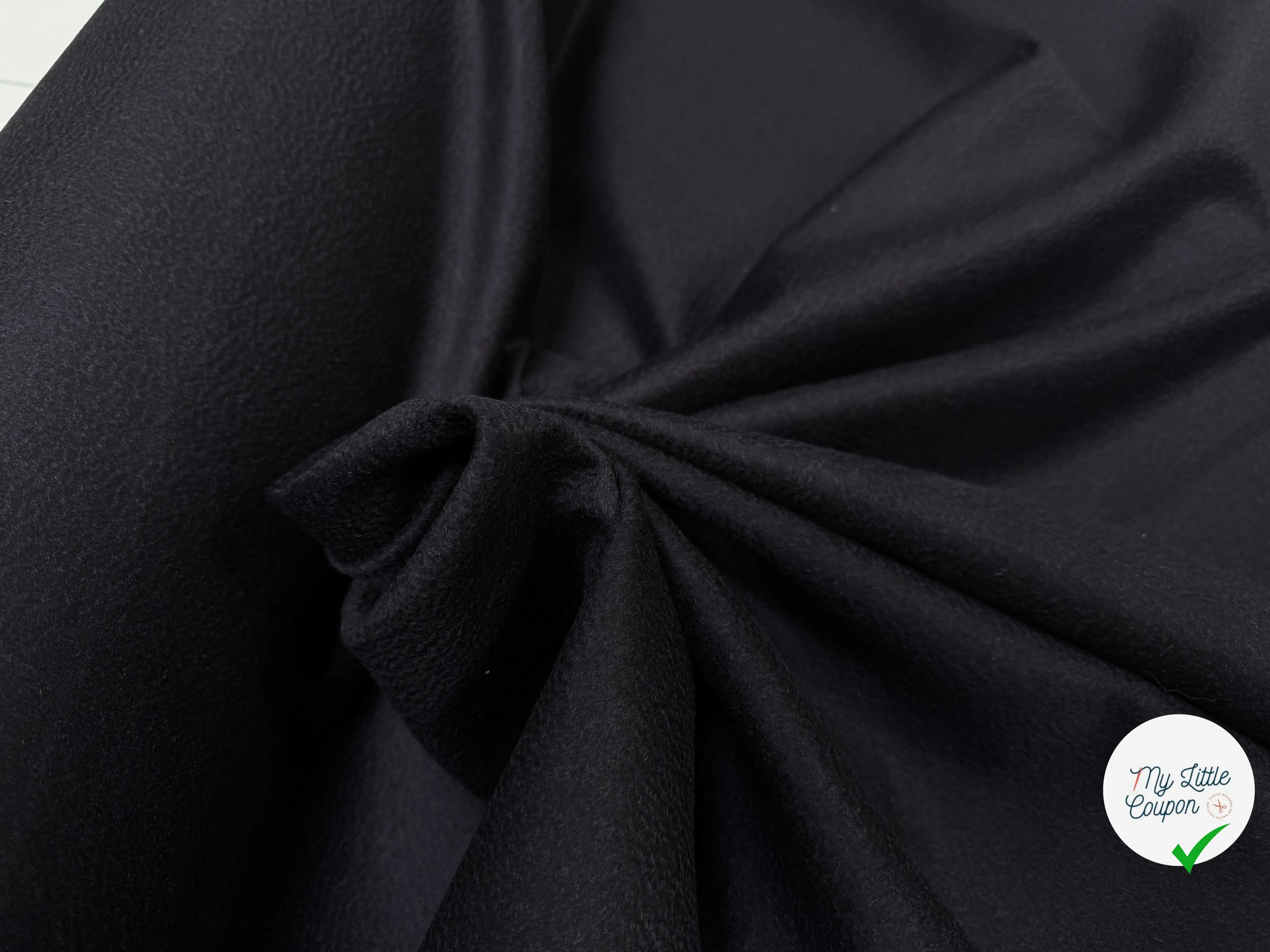 LAINAGE CACHEMIRE THERMOCOLLE BLEU NUIT - My Little Coupon