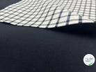 LAINAGE CARREAUX CONTRECOLLÉ NÉOPRÈNE LONDON STYLE - coupon de tissu de 2 mètres 80 - My Little Coupon - tissu - coudre