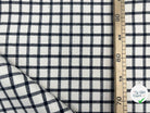 LAINAGE CARREAUX CONTRECOLLÉ NÉOPRÈNE LONDON STYLE - coupon de tissu de 2 mètres 80 - My Little Coupon - tissu - coudre