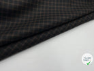 LAINAGE CARREAUX VICTORIAN STYLE CONTRECOLLÉ JERSEY NOIR - My Little Coupon - tissu - coudre