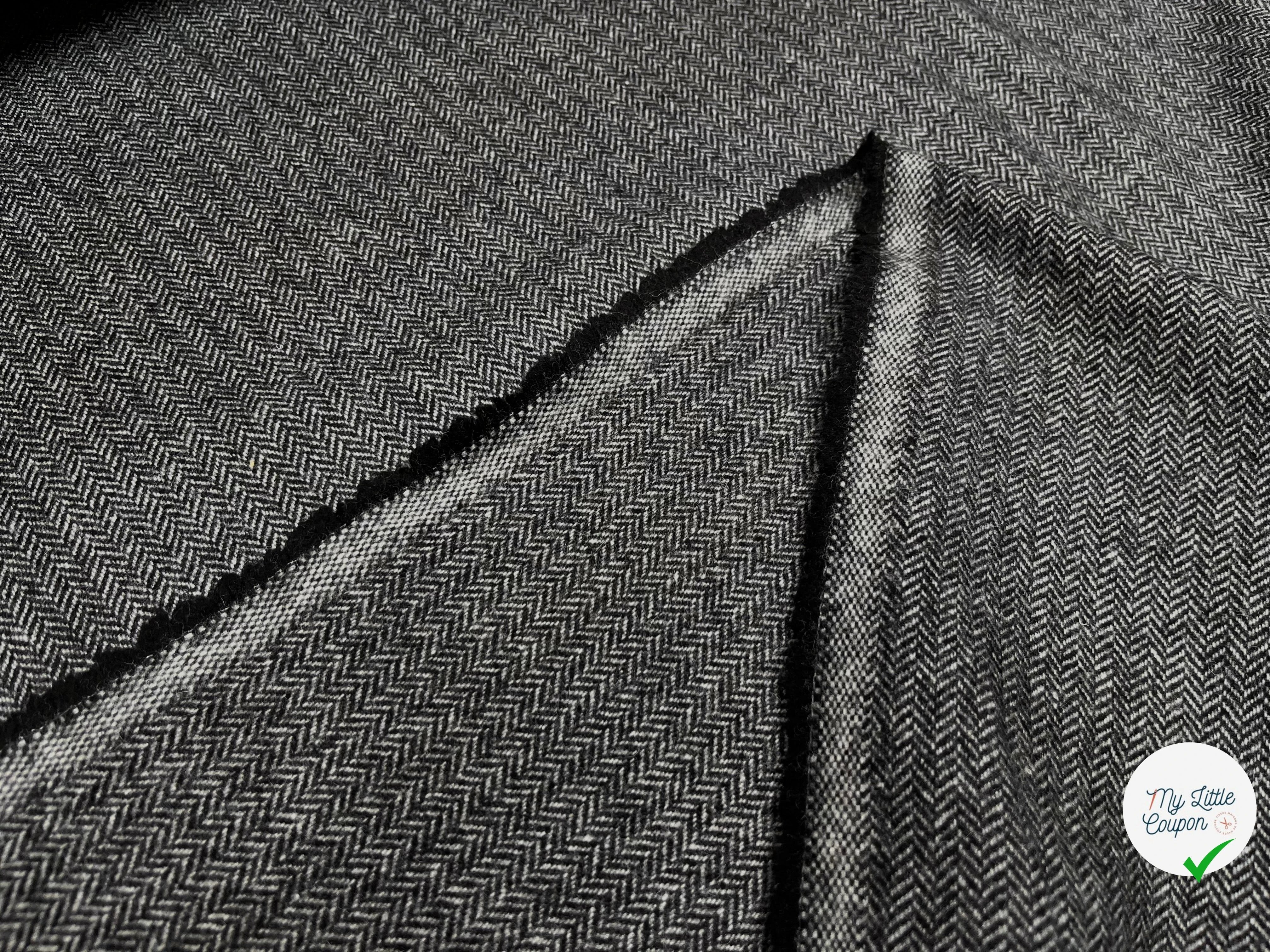 LAINAGE CHEVRON GRATTE 339 GRIS CHIC - My Little Coupon