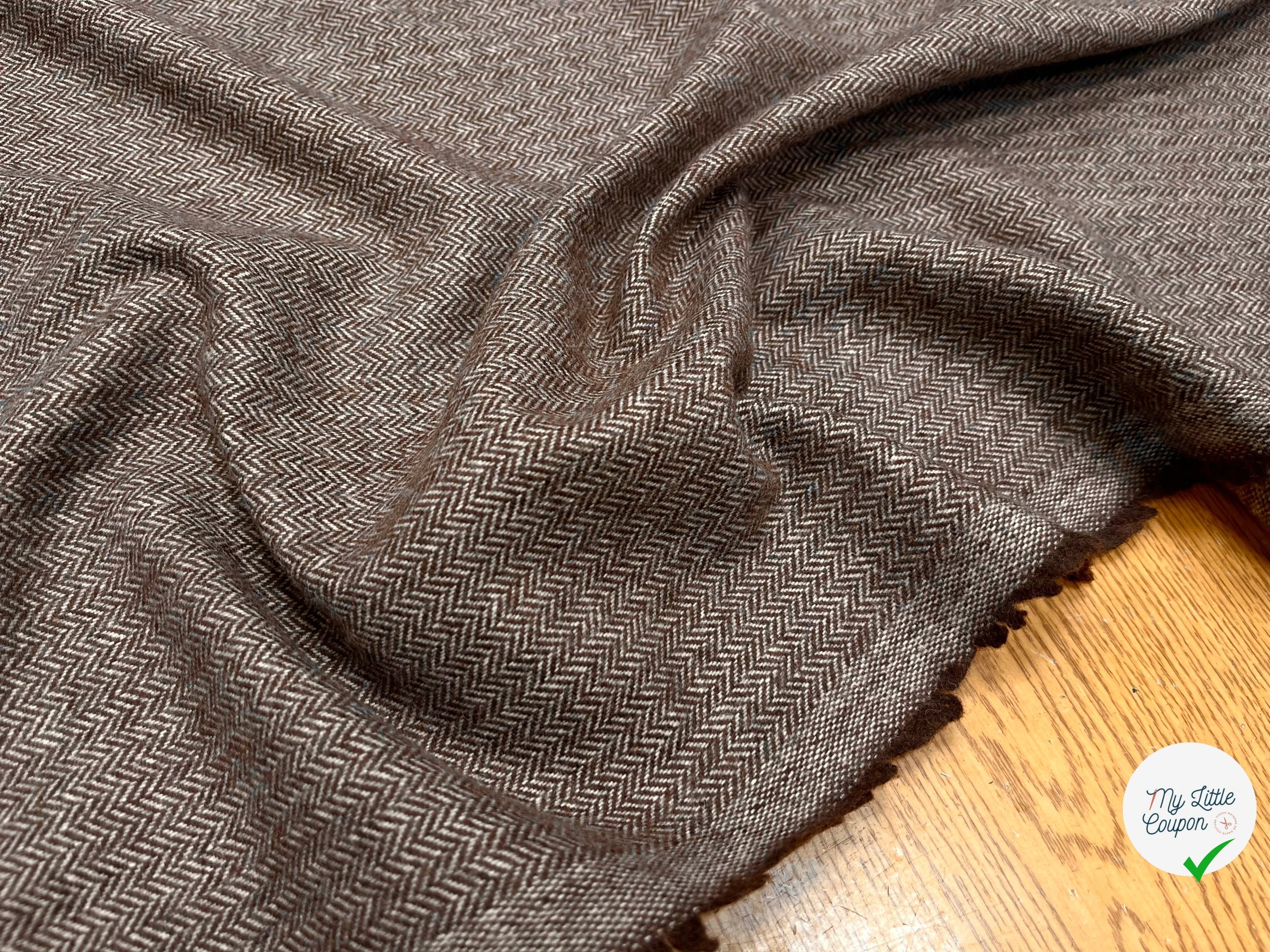 LAINAGE CHEVRON GRATTE 339 MARRON CHIC - My Little Coupon