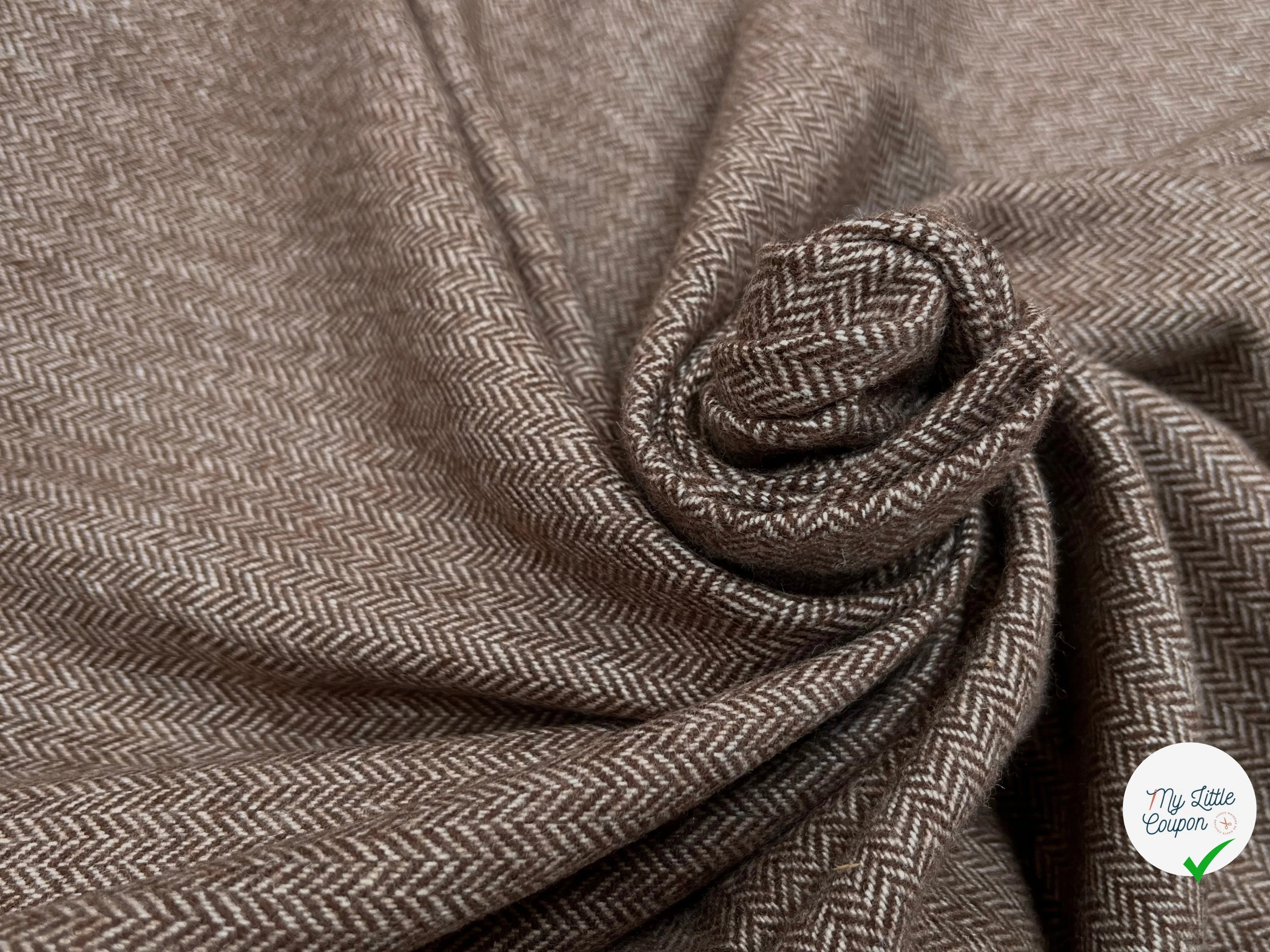 LAINAGE CHEVRON GRATTE 339 MARRON CHIC - My Little Coupon