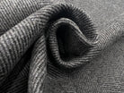 LAINAGE CHEVRON LOURD GRIS ET NOIR MSO