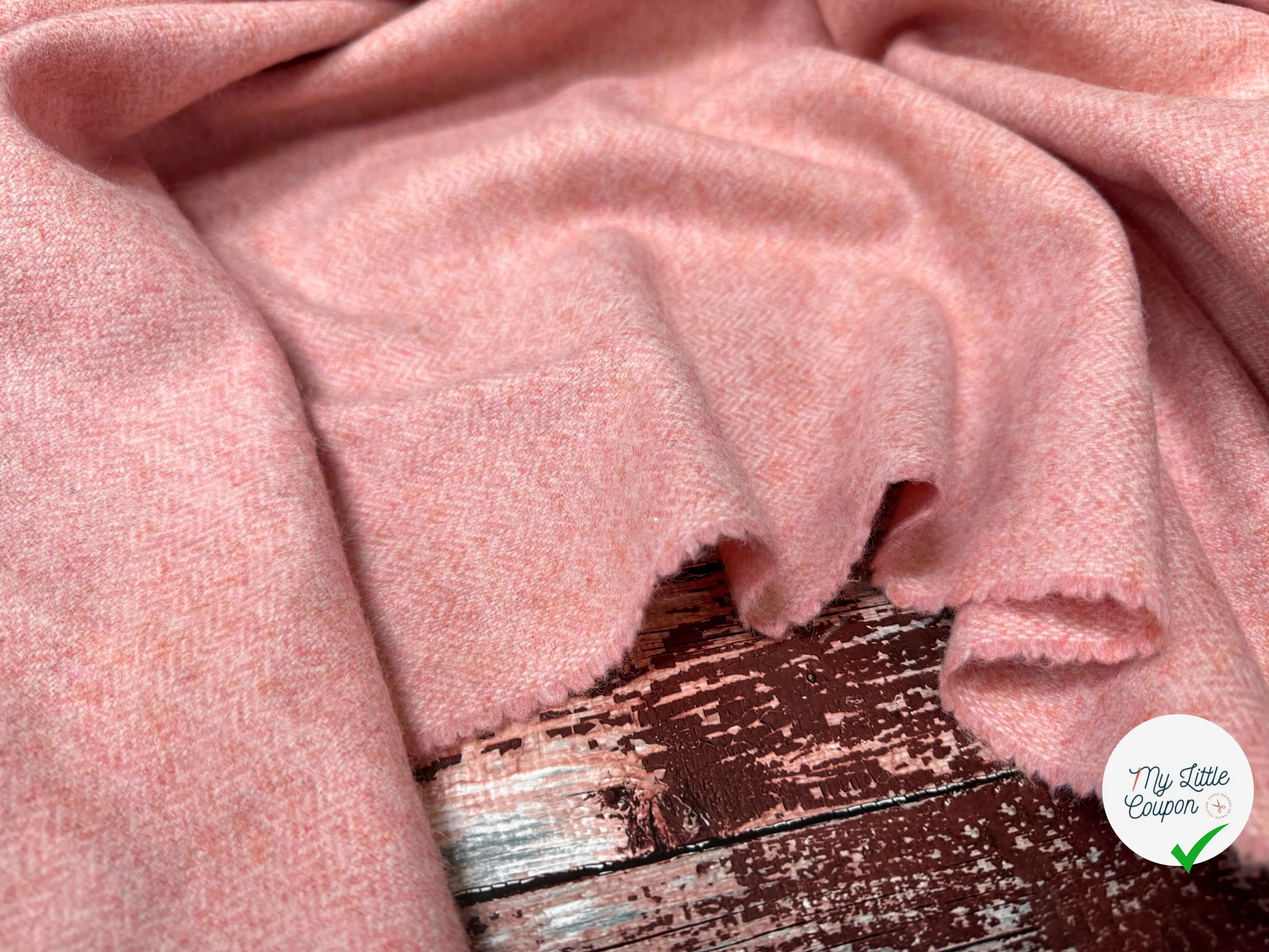 LAINAGE CHEVRON ROSE - My Little Coupon