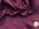 LAINAGE CONTRECOLLÉ POLYURÉTHANE FOAM BORDEAUX - coupon de tissu de 3 mètres - My Little Coupon - tissu - coudre