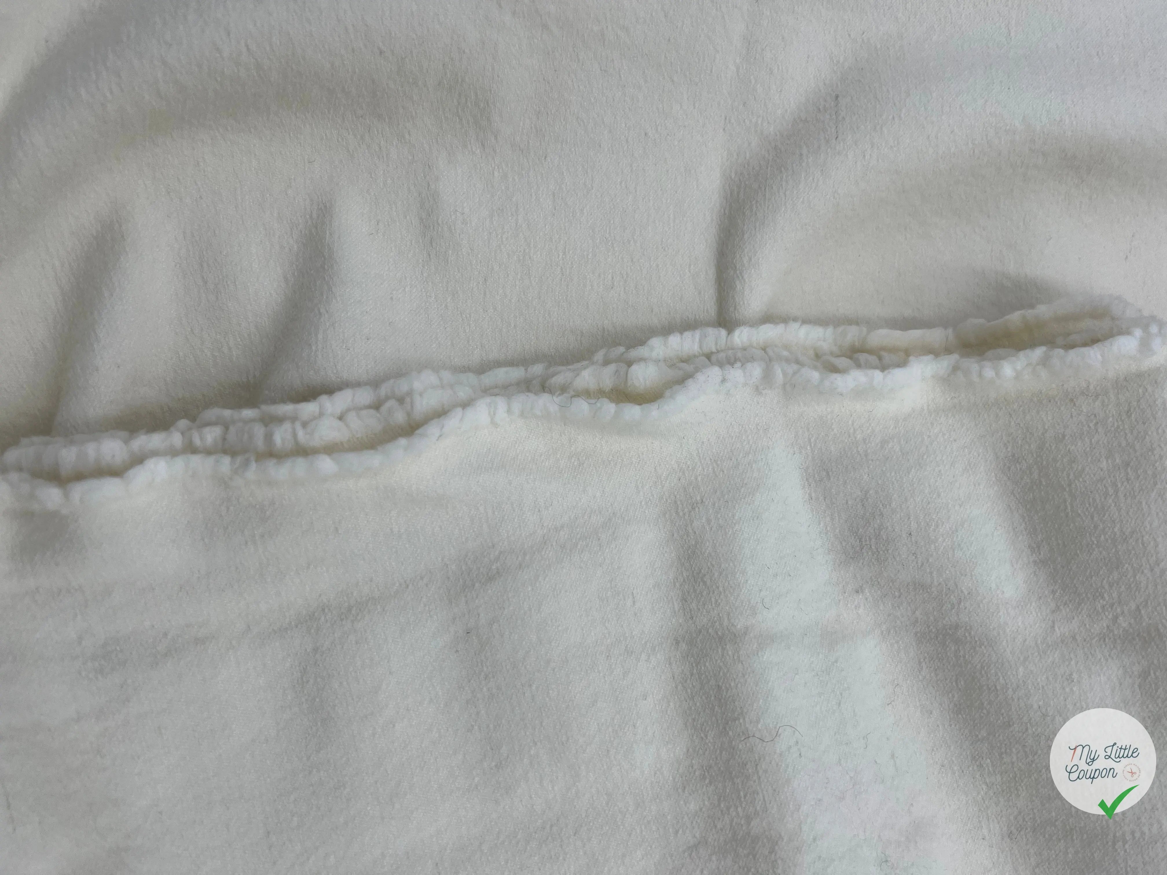 LAINAGE COQUILLE D'OEUF ASPECT BOUILLIE - coupon de tissu de 3 mètres - My Little Coupon - tissu - coudre