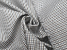 LAINAGE COTON LAINE CARREAUX STRETCH CIEL ET BEIGE MSO