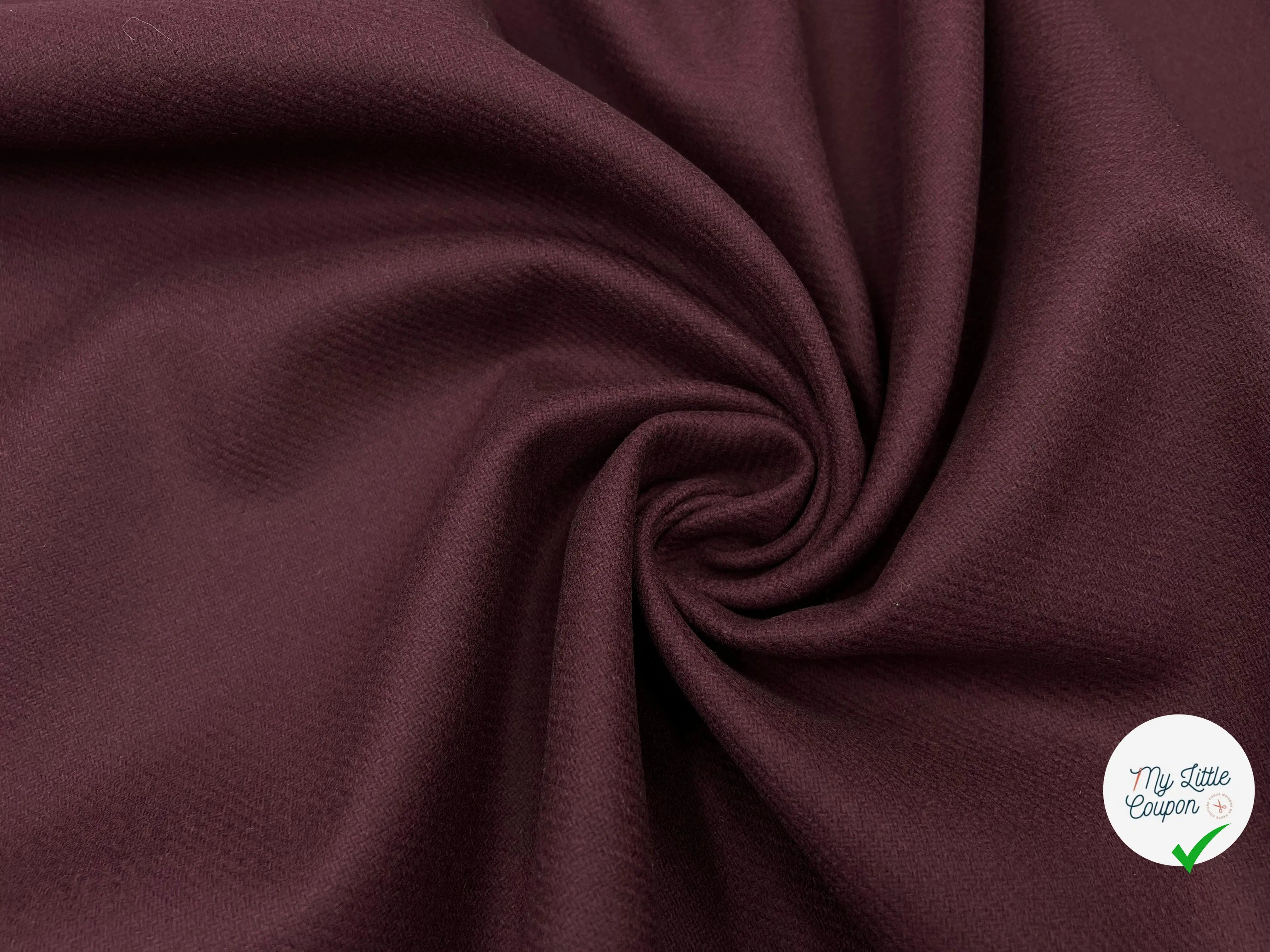 LAINAGE DRAP DE LAINE SOIE GRAND CRU - My Little Coupon - tissu - coudre