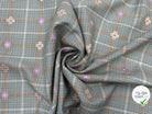 LAINAGE DRAPERIE BRODÉE DE FLEURS - My Little Coupon - tissu - coudre