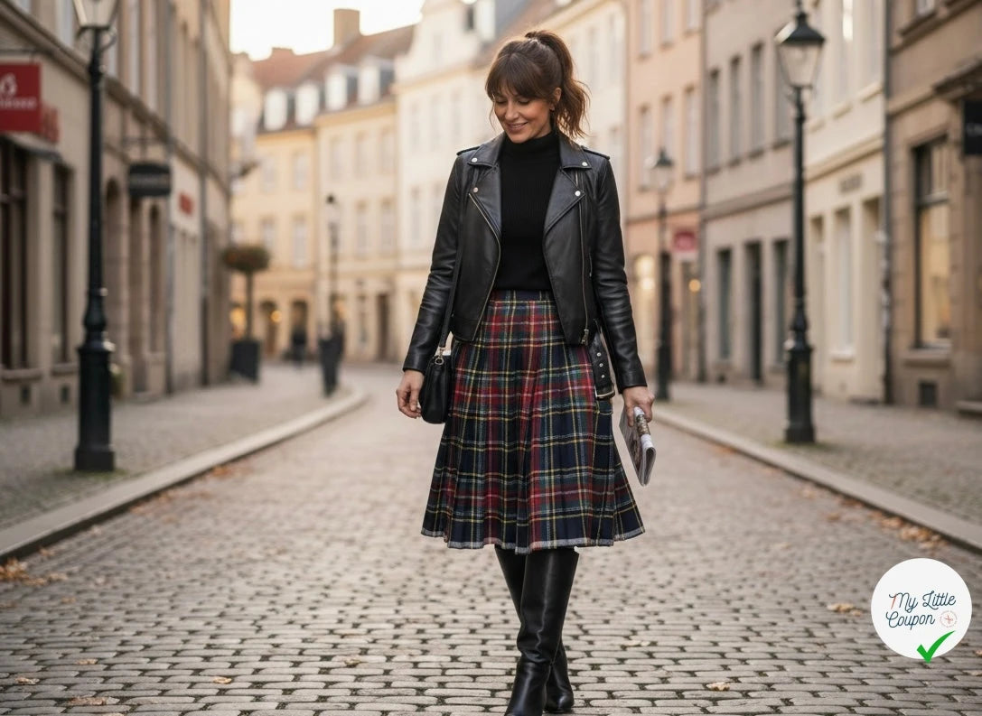 LAINAGE ECOSSAIS TARTAN CHIC 20% LAINE - My Little Coupon