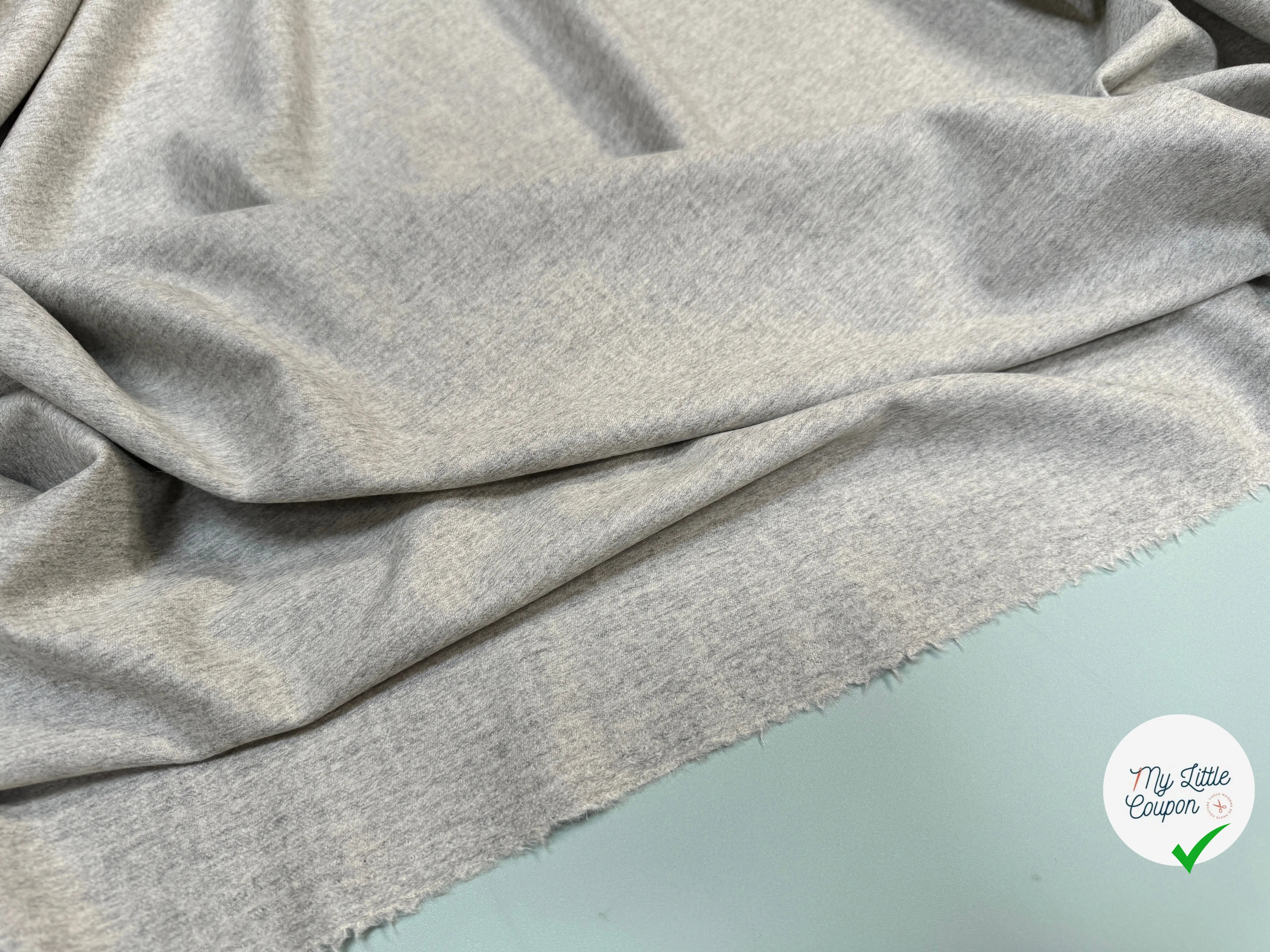 LAINAGE FIN GRIS CLAIR MOUCHETE - My Little Coupon