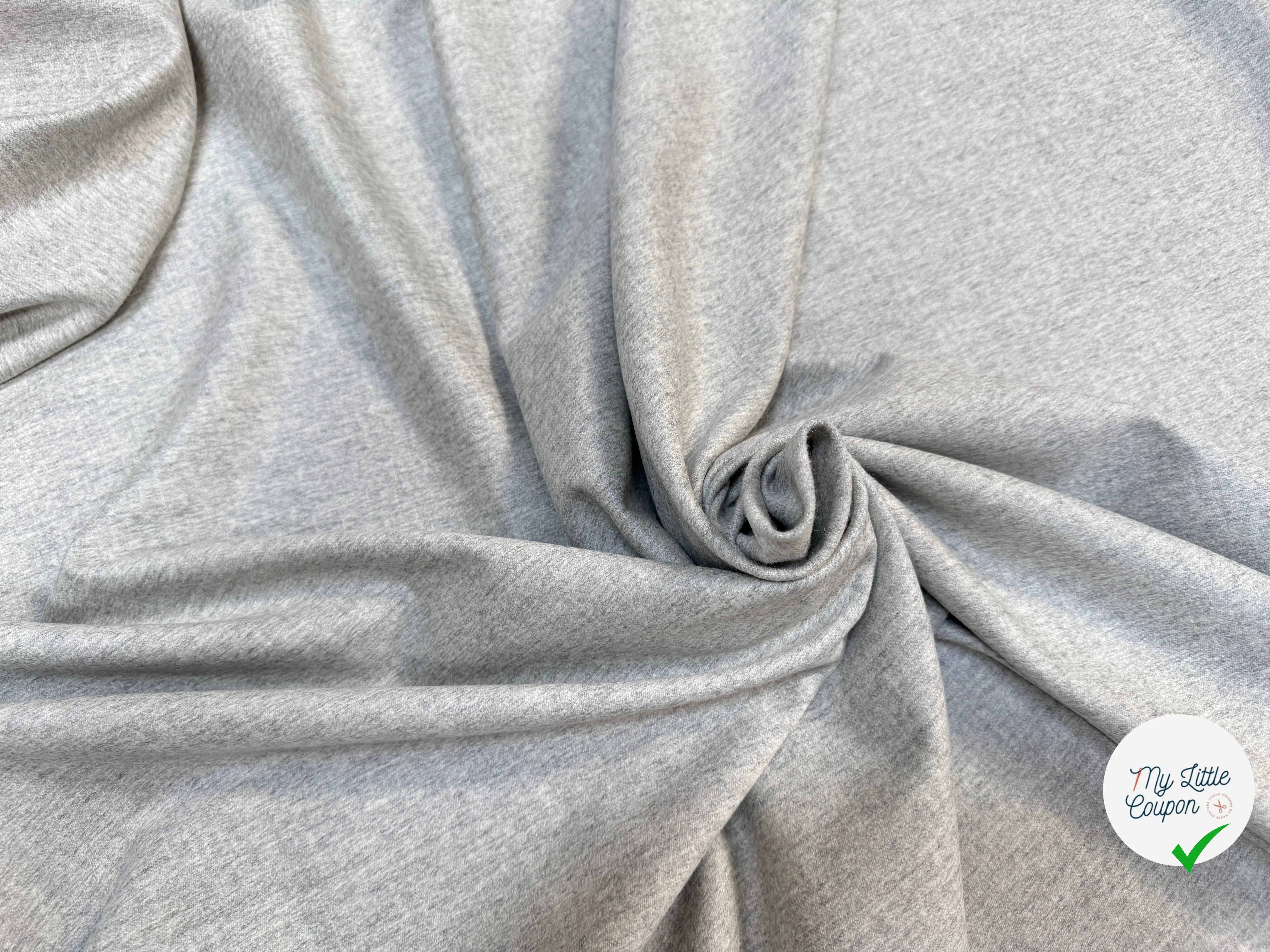 LAINAGE FIN GRIS CLAIR MOUCHETE - My Little Coupon