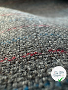 LAINAGE GRIS FILIGRANE ROUGE MSO