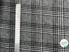 LAINAGE HARRIS TWEED VERITABLE GRIS ET NOIR - My Little Coupon - tissu - coudre