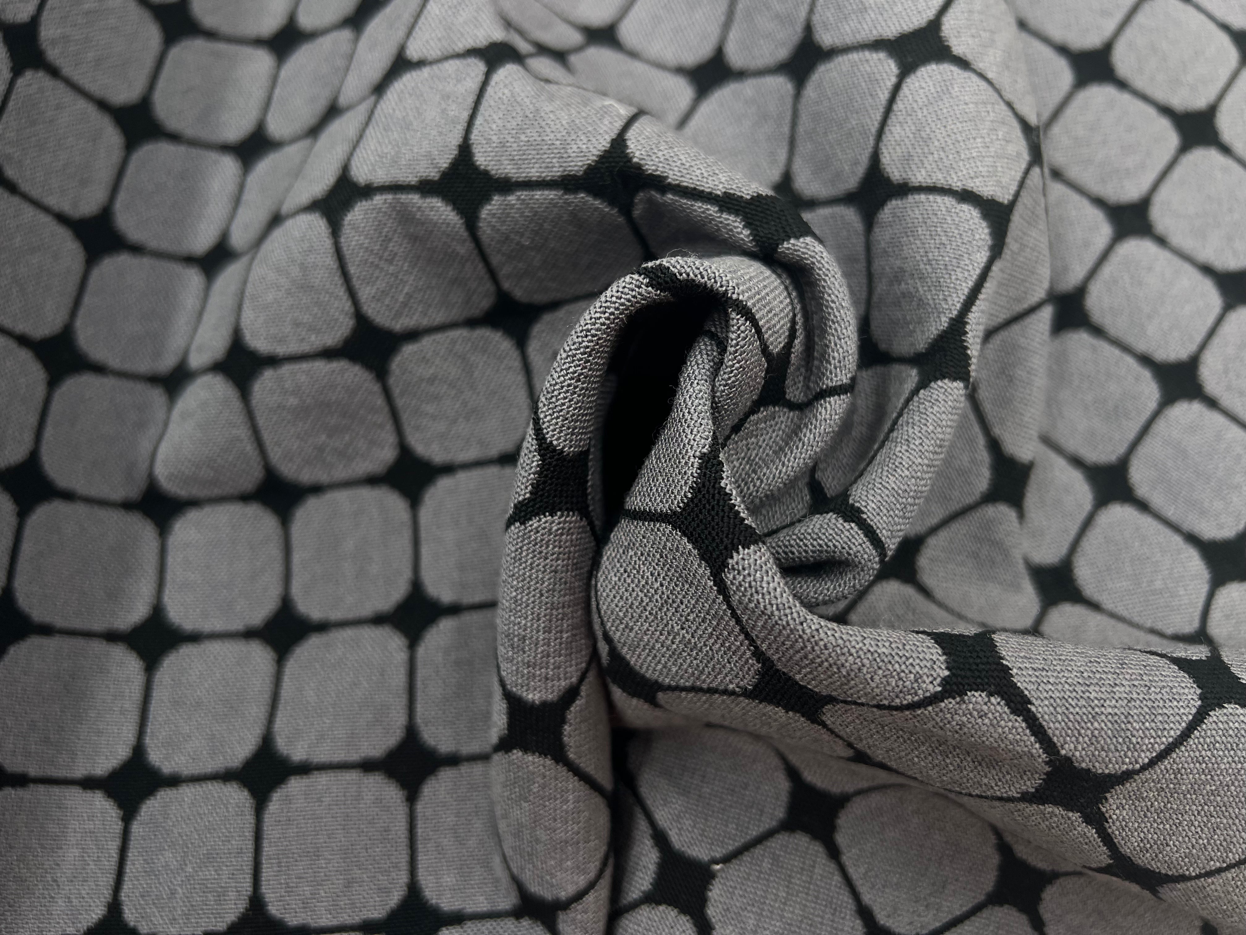 LAINAGE JACQUARD RÉVERSIBLE DIAMOND CROSS MSO