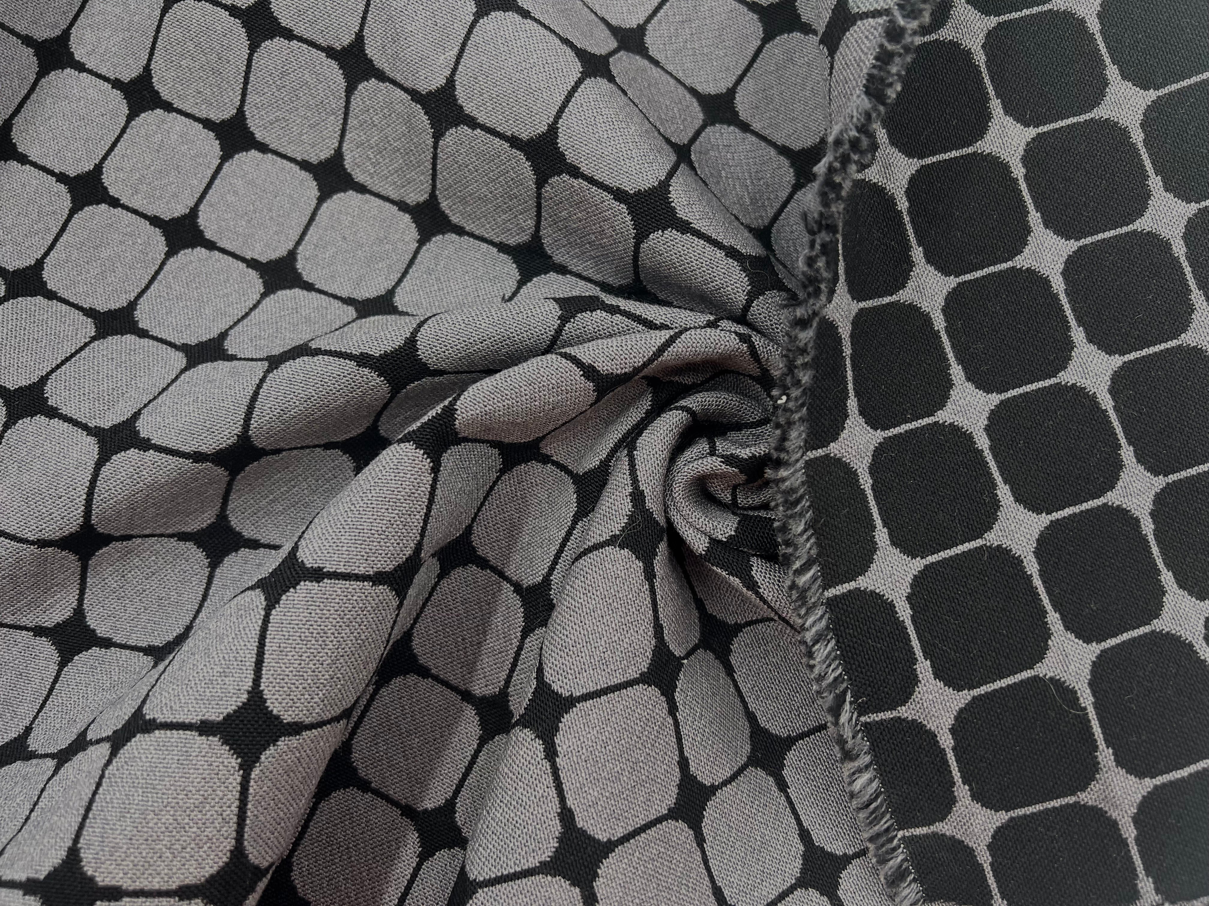LAINAGE JACQUARD RÉVERSIBLE DIAMOND CROSS MSO