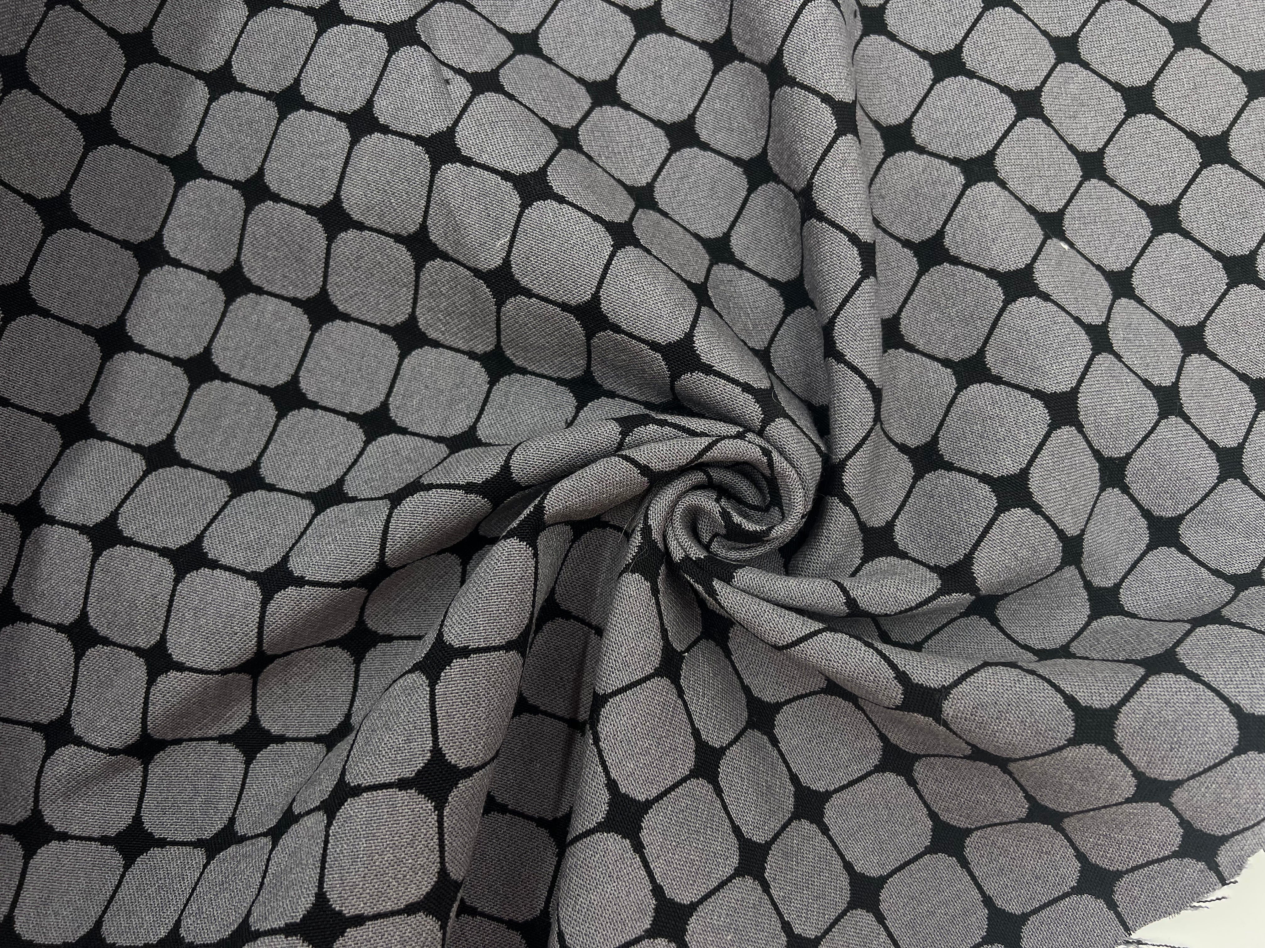 LAINAGE JACQUARD RÉVERSIBLE DIAMOND CROSS MSO