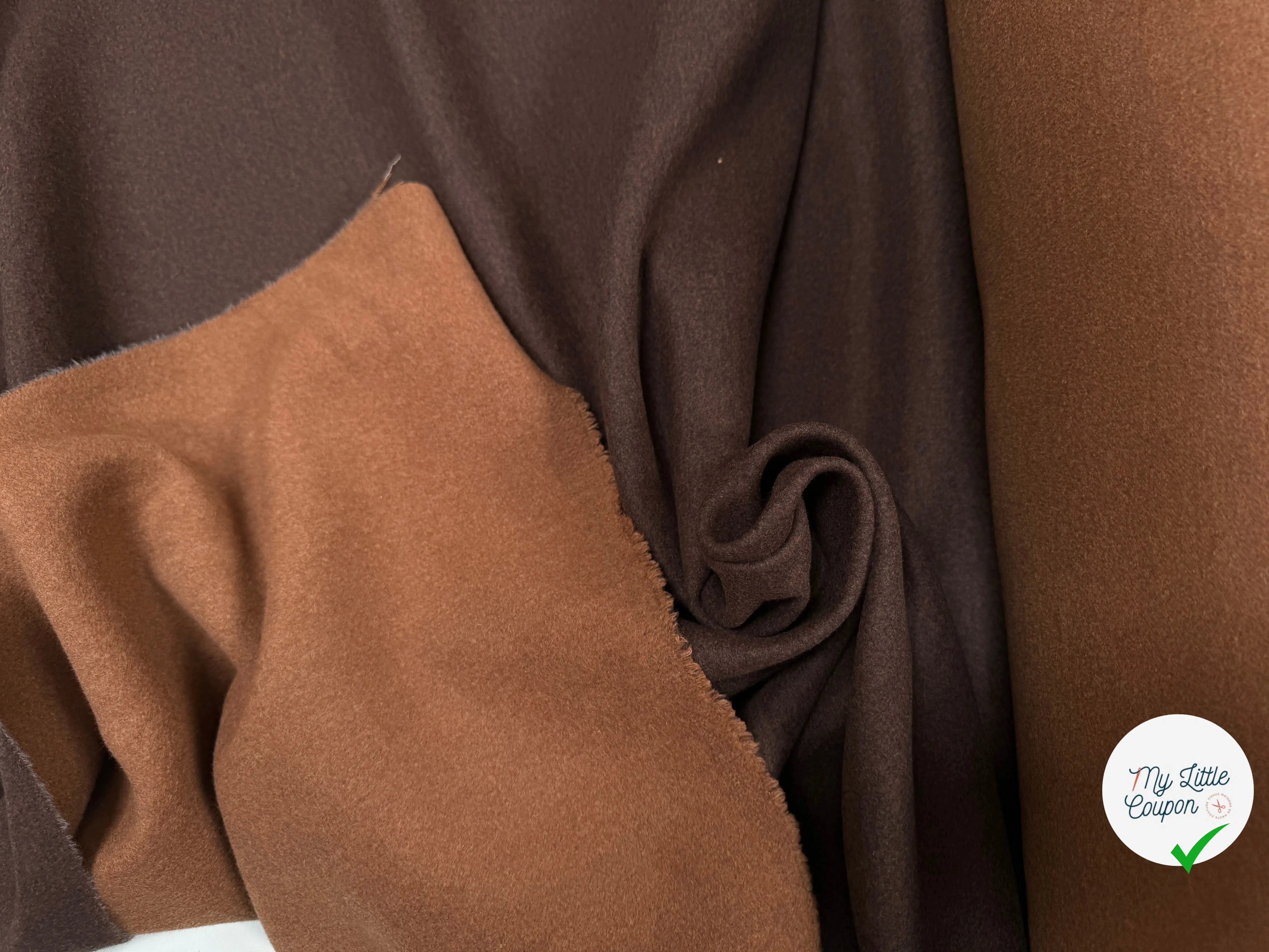 LAINAGE LAINE VIERGE ET ALPAGA BRUN & CAMEL - My Little Coupon