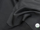 LAINAGE LOURD NOIR FACE SATINÉE ET FACE GRATTÉE 100% LAINE VIERGE - My Little Coupon