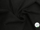 LAINAGE MAILLE DIAGONALE STRETCH NOIRE - coupon de tissu de 3 mètres - My Little Coupon - tissu - coudre