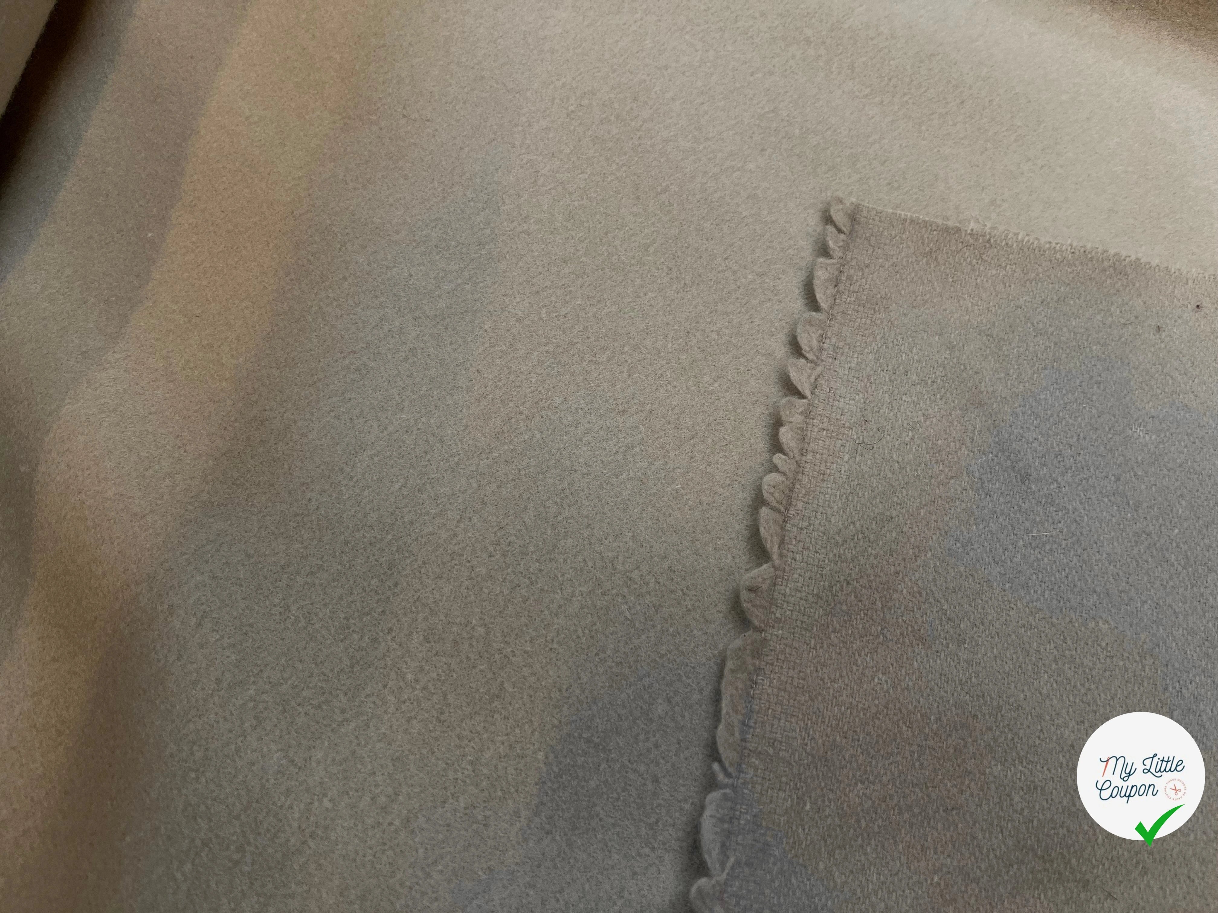 LAINAGE MANTEAU 100% CASHMERE BEIGE FONCÉ - My Little Coupon