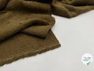 LAINAGE MANTEAU BABY LAMA VERT BRONZE - My Little Coupon - tissu - coudre
