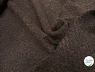LAINAGE MANTEAU BOUCLETTE MARRON NOIR 10% ALPAGA - My Little Coupon