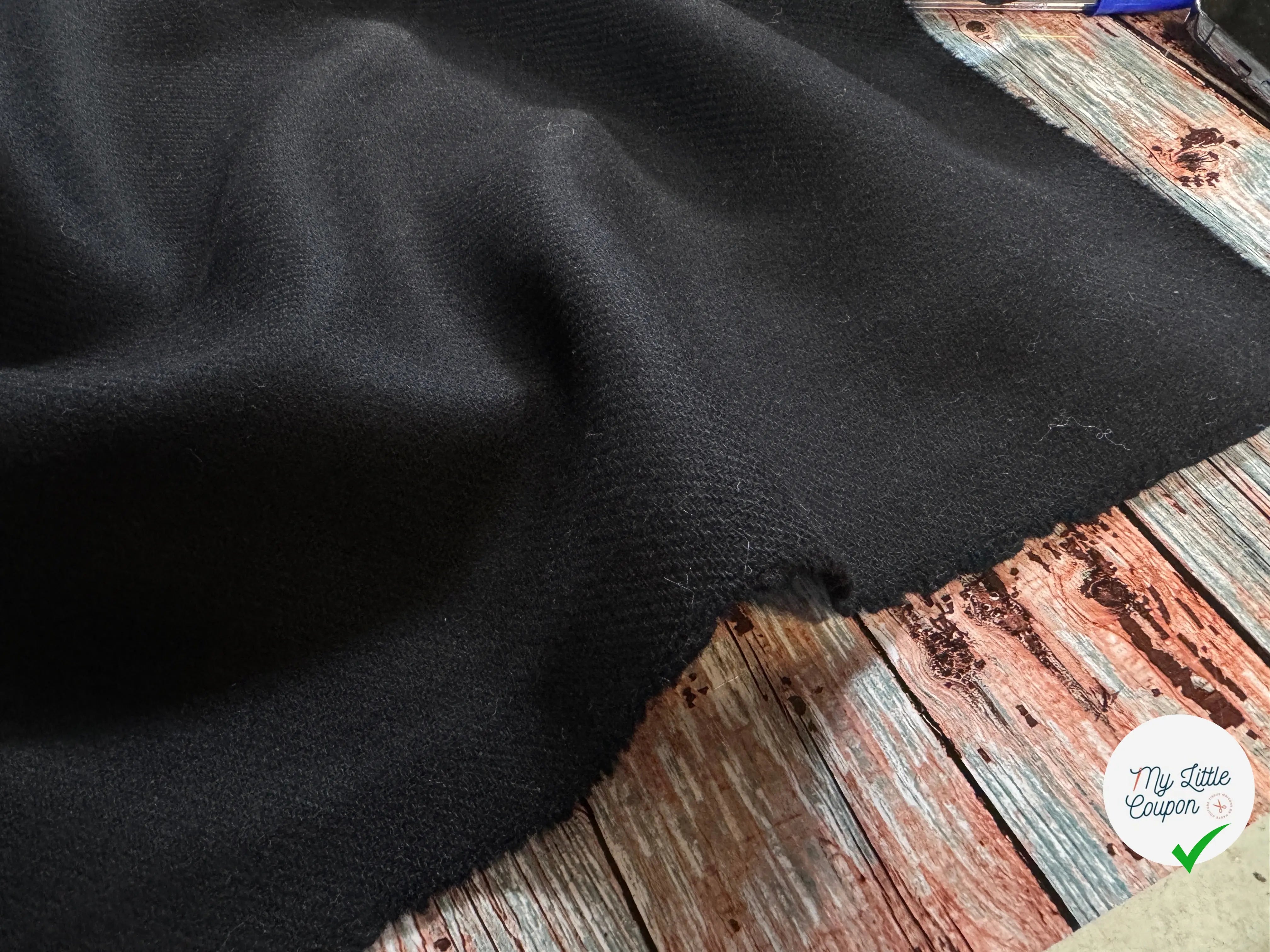 LAINAGE MANTEAU CABAN STRIÉ 3% CACHEMIRE BELLUCCI - My Little Coupon
