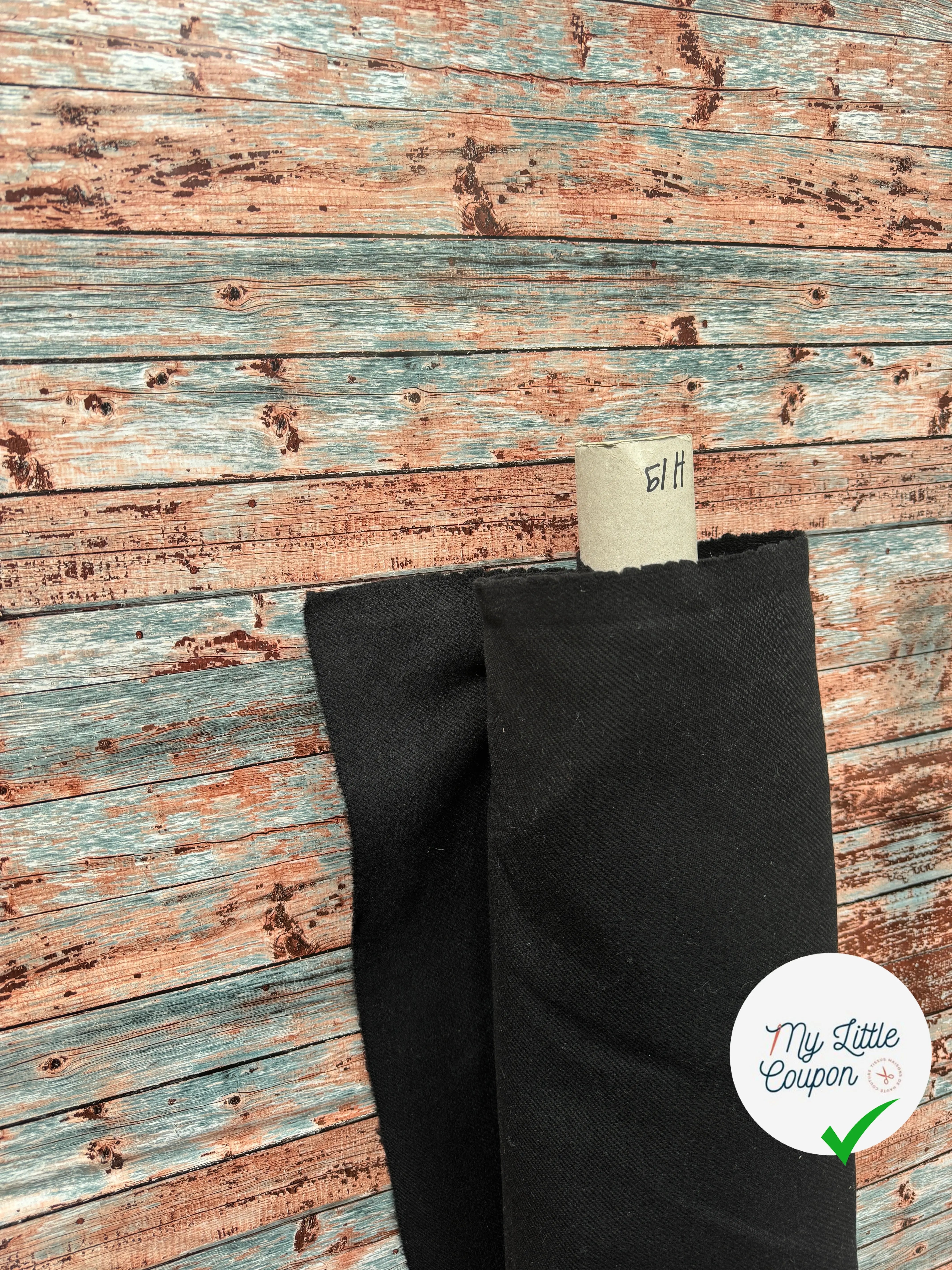 LAINAGE MANTEAU CABAN STRIÉ 3% CACHEMIRE BELLUCCI - My Little Coupon