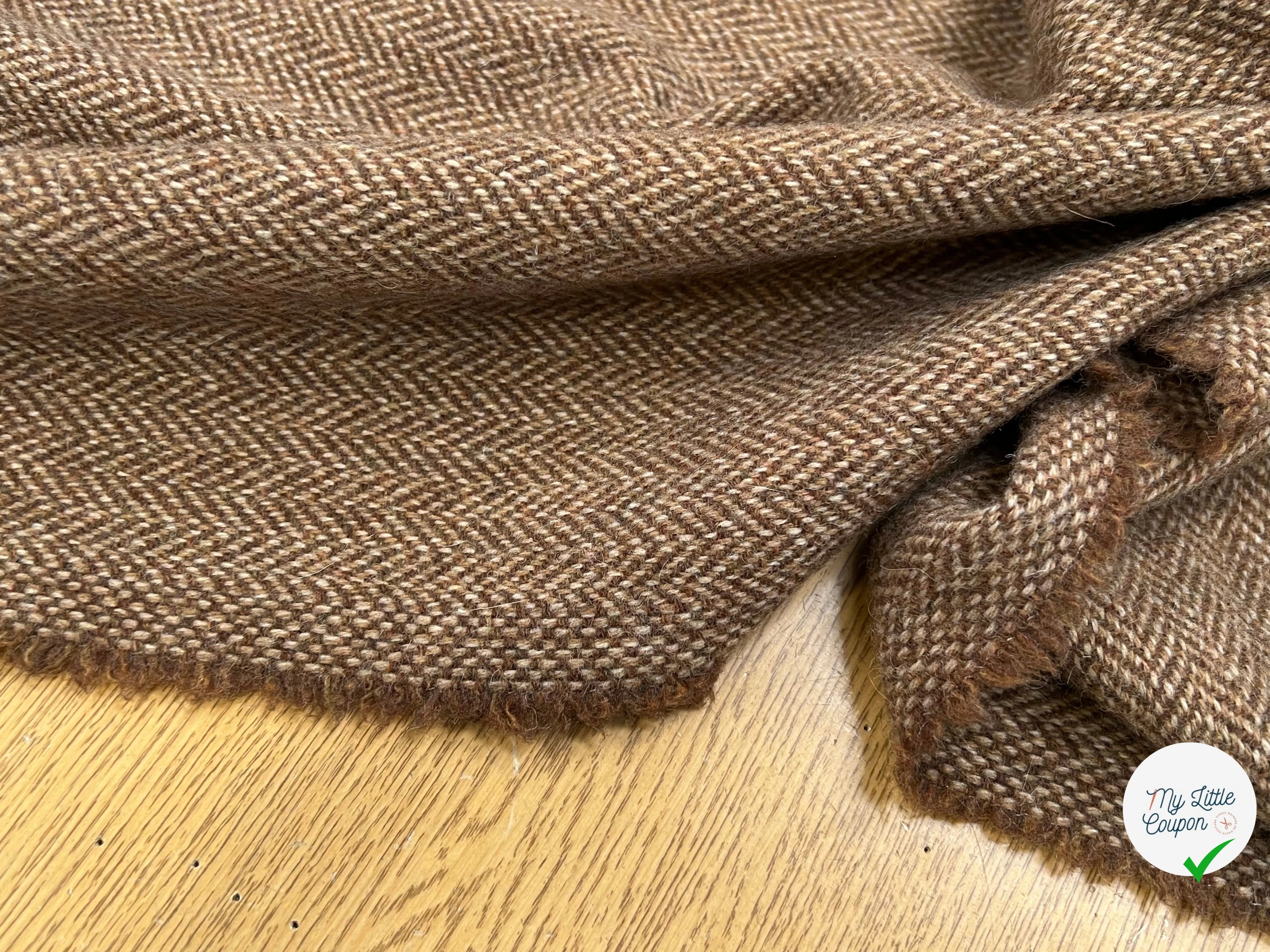 LAINAGE MANTEAU CHEVRON MARRON - My Little Coupon