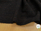 LAINAGE MANTEAU CHEVRON MULTICOLORES MARRON BLEU JAUNE 100% LAINE - My Little Coupon