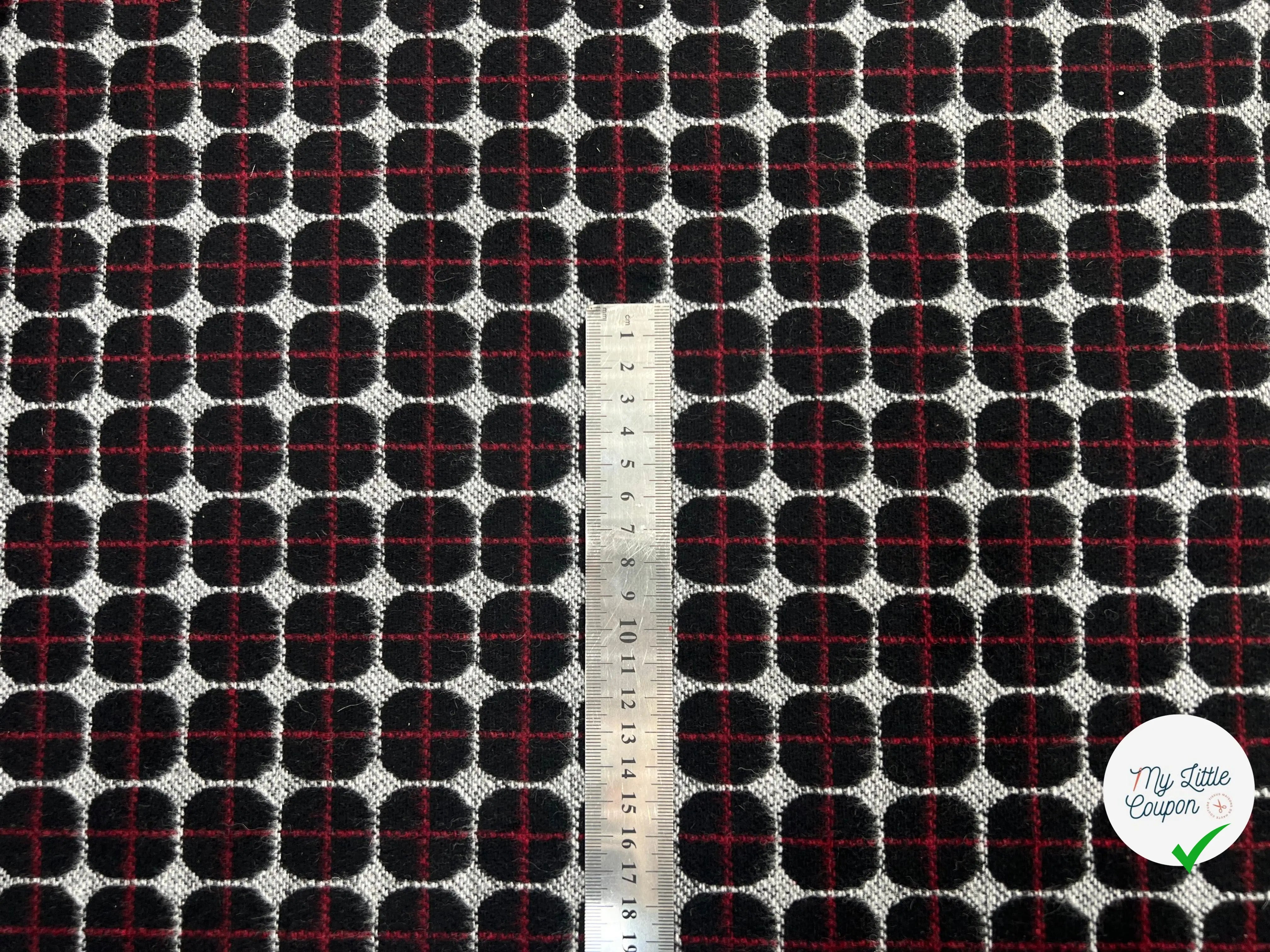 LAINAGE MANTEAU ÉCOSSAIS RÉVERSIBLE - My Little Coupon - tissu - coudre