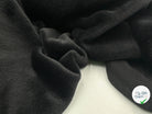 LAINAGE MANTEAU FOURRURE ALPAGA NOIR POILS COURT - My Little Coupon - tissu - coudre