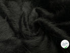 LAINAGE MANTEAU FOURRURE ALPAGA NOIR POILS LONGS - My Little Coupon - tissu - coudre