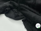 LAINAGE MANTEAU FOURRURE ALPAGA NOIR POILS LONGS - My Little Coupon - tissu - coudre