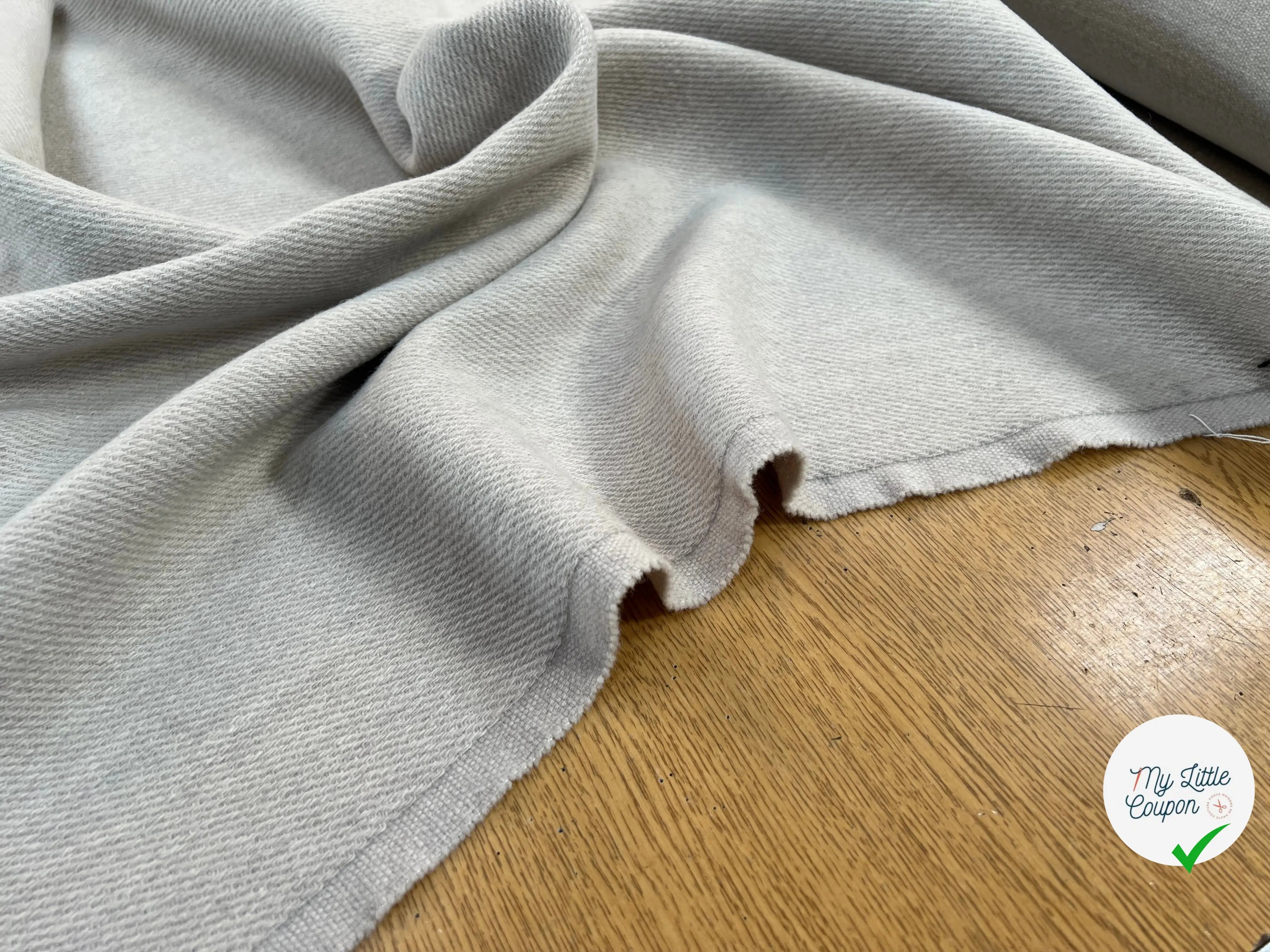 LAINAGE MANTEAU GRIS 70% LAINE - My Little Coupon