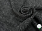 LAINAGE MANTEAU HIGHLAND STYLE GRIS FONCÉ ET NOIR - My Little Coupon