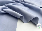 LAINAGE MANTEAU LÉGÈREMENT STRIÉ SUBLIME BLEU BÉBÉ - My Little Coupon - tissu - coudre